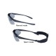 WoSport Anti-Fog Shooting Glasses (Yellow/Clear/Smoke) (BK), See clearer